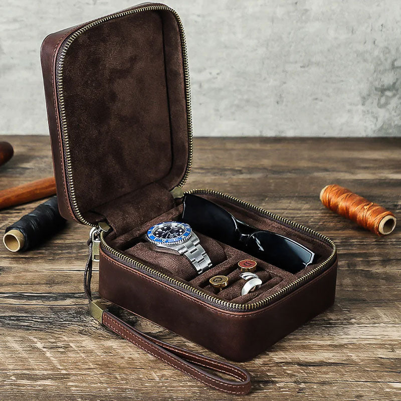 Boîte à Lunettes de Voyage