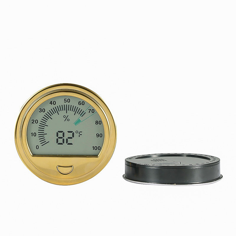 Degrés C ou F pour Hygromètre Digital pour Cave à Cigare