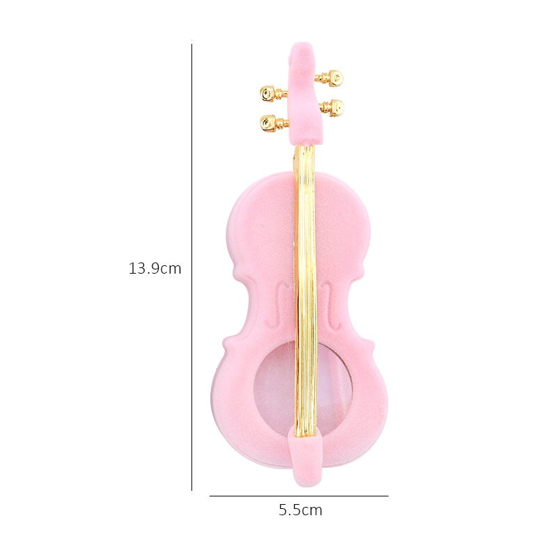 Dimensions de la Boîte à Bague Violon