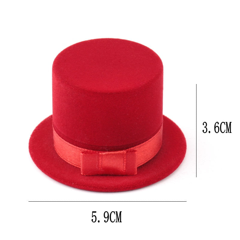 Dimensions de la Boîte à Bague Chapeau