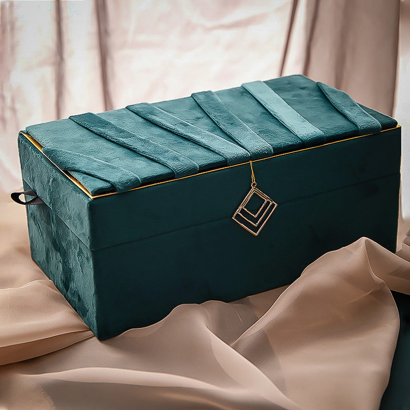 Boîte pour Bijoux en Velours