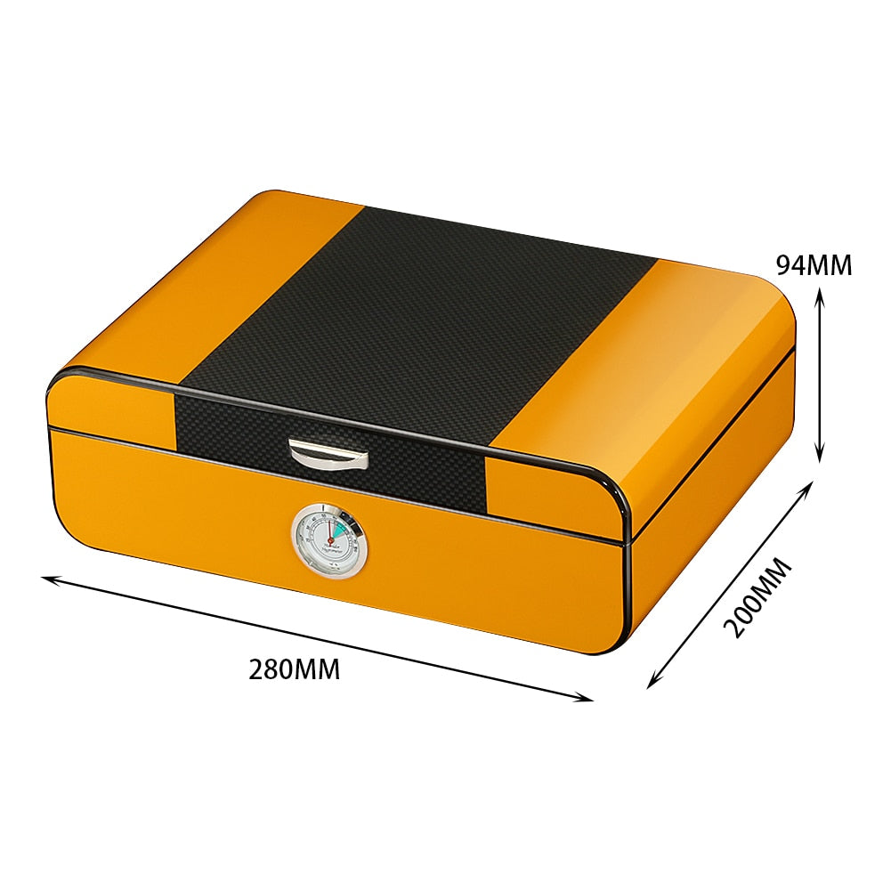 Dimensions Boîte à Cigare Laquée