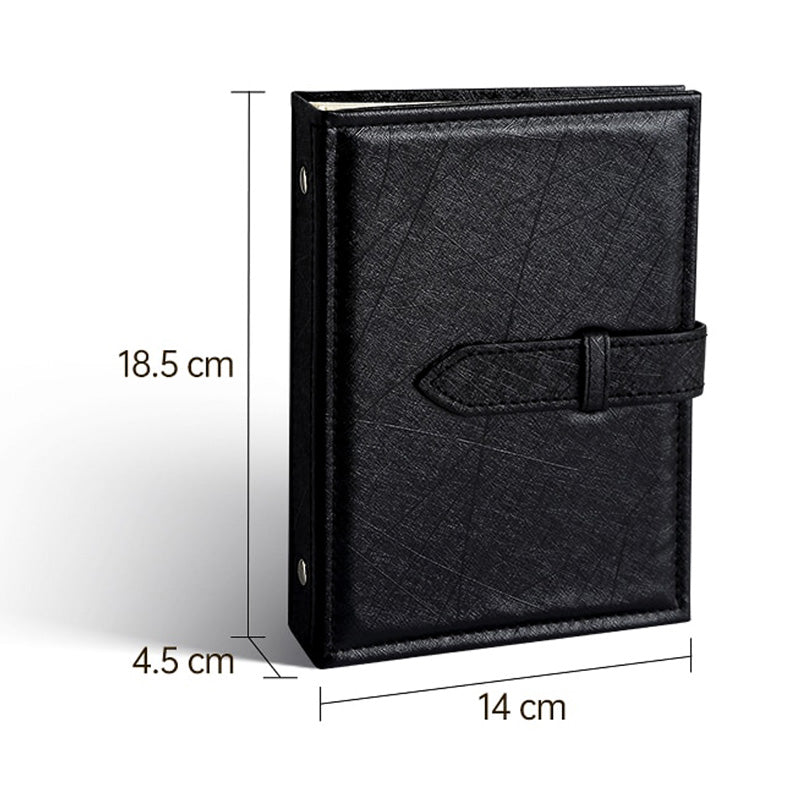 Livre Noir de Rangement pour Boucles d'Oreilles