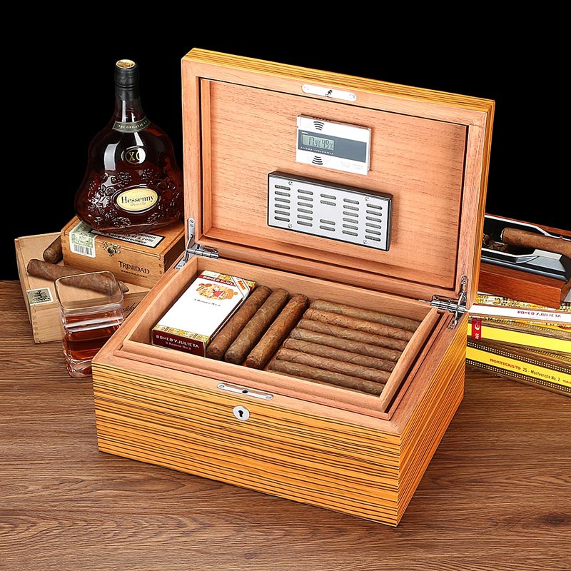 Humidor à Cigare bien rempli