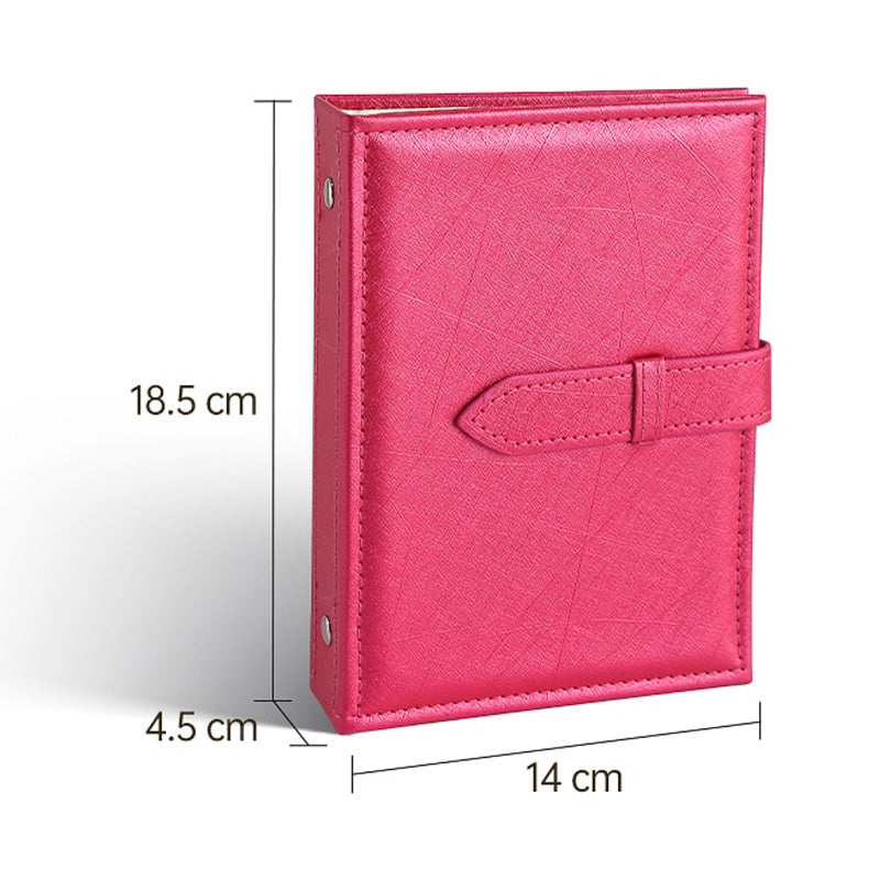 Livre Fuchsia de Rangement pour Boucles d'Oreilles