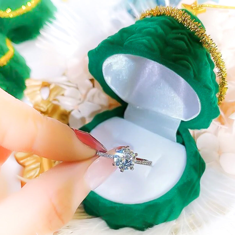 Boîte à Bague pour Cadeau de Noël