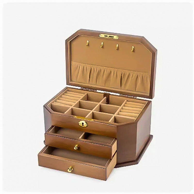 Boîte À Bijoux Pour Femme Organisateur, Boîte À Bijoux Pour Femme (16 X