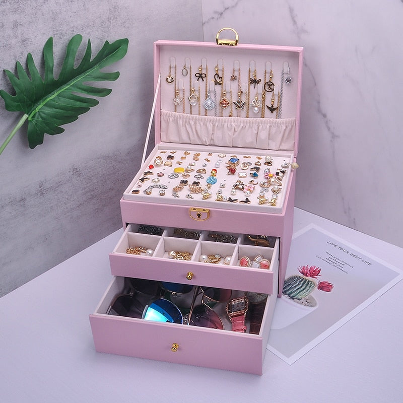 2 kts pour boîte coffret avec fermor charnères et vs métal couleur