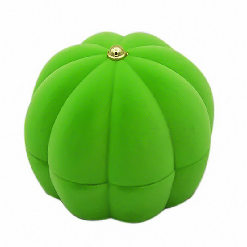 Boîte à Bague en forme de Citrouille verte