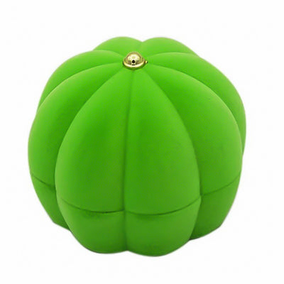 Boîte à Bague en forme de Citrouille verte