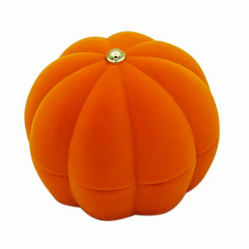 Boîte à Bague à la forme de Citrouille
