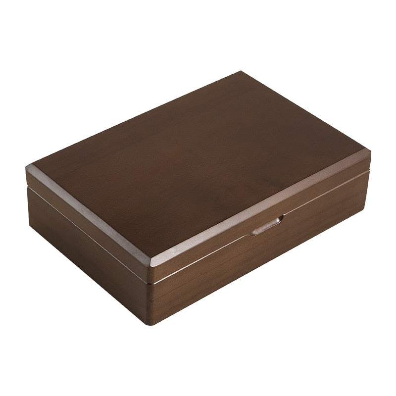 Boîte à bagues et Colliers en bois massif