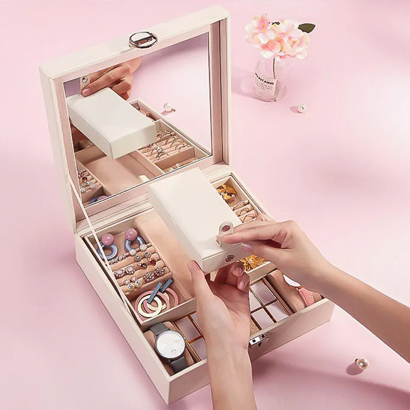 Coffret Nomade de la Boîte à Bijoux et Maquillage