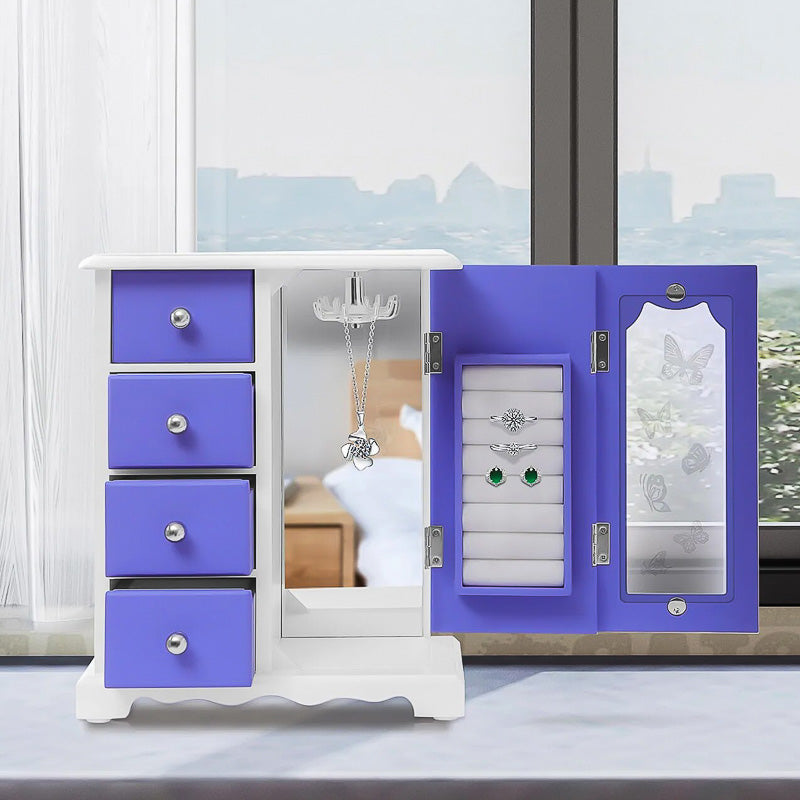 Boîte de rangement pour Bijoux de Jeune Fille