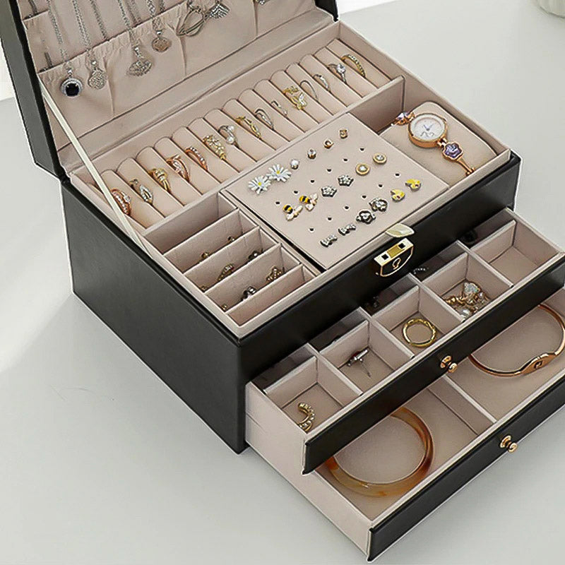 Organisation des Bijoux dans une Boîte style Vintage