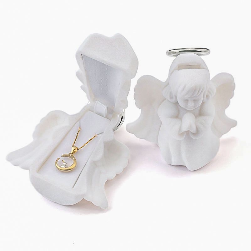 Écrin à Bijou Ange Blanc