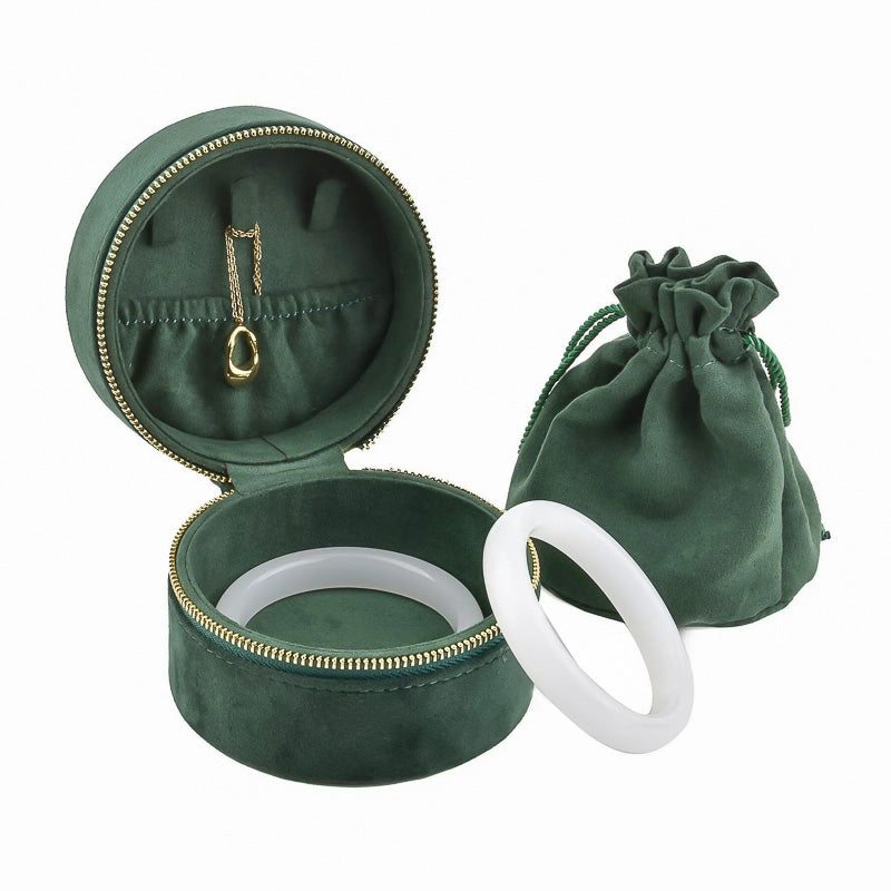 Pochette à Bijoux en Velours indépendante du Boîtier