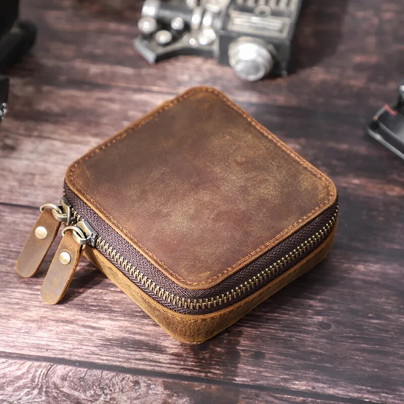 Coffret à Bijoux de Voyage en Cuir pour Homme