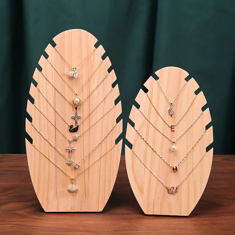 Les 2 tailles du présentoir à Colliers en Bois