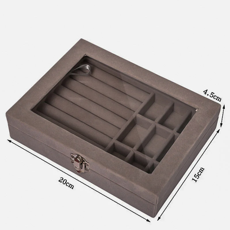 Dimensions de la Boîte à Bijoux en Velours pour Fille