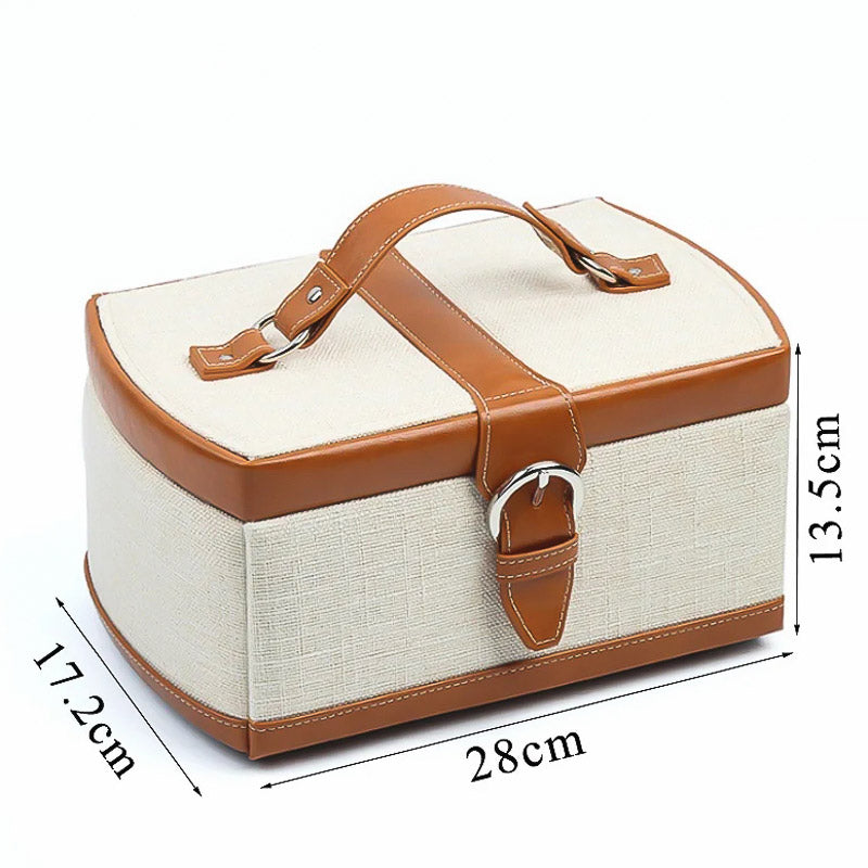 Dimensions de la Boîte à Bijoux Voyageur de la Salle Des Coffres