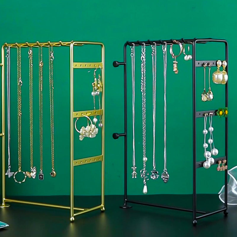 Duo de présentoirs à Bijoux avec Cadre métal