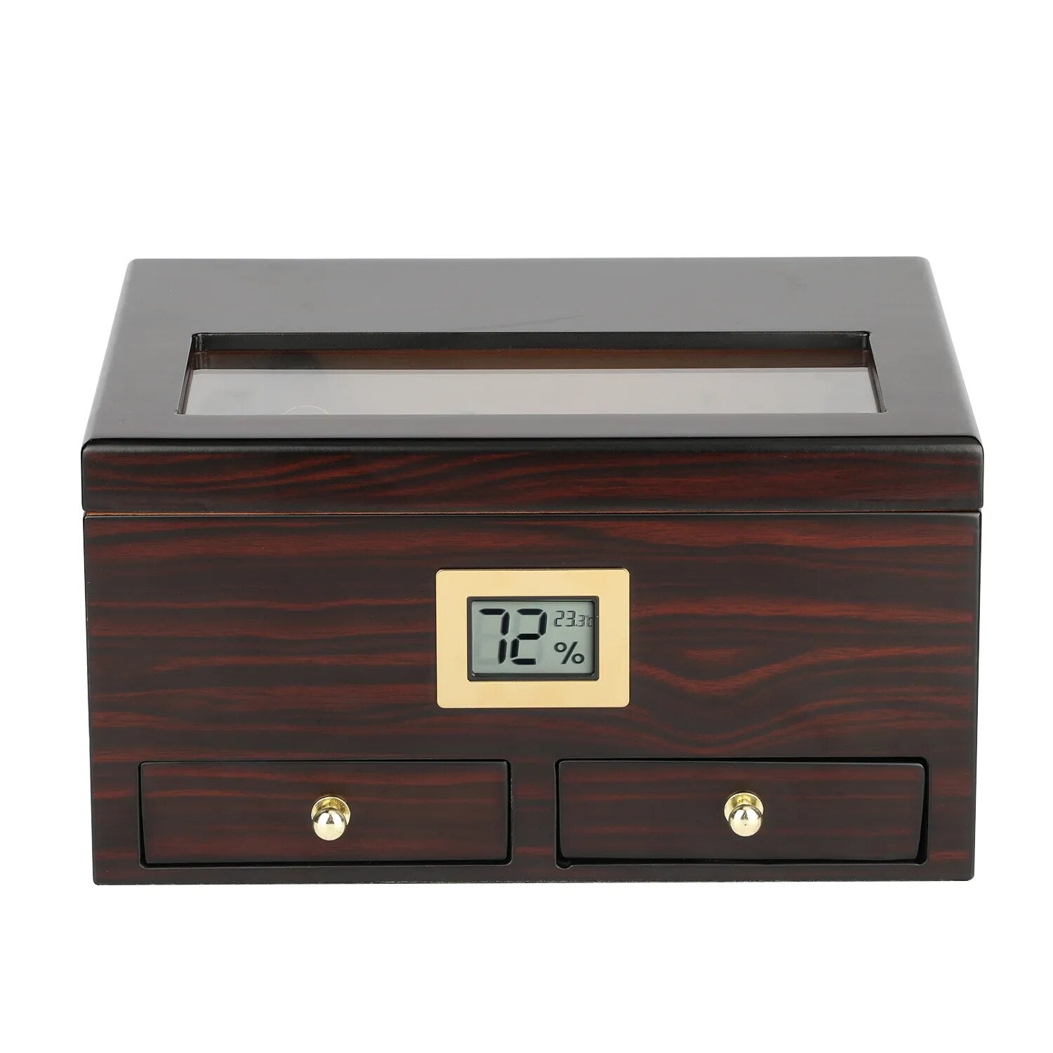 Humidor à Cigares de couleur du Teck