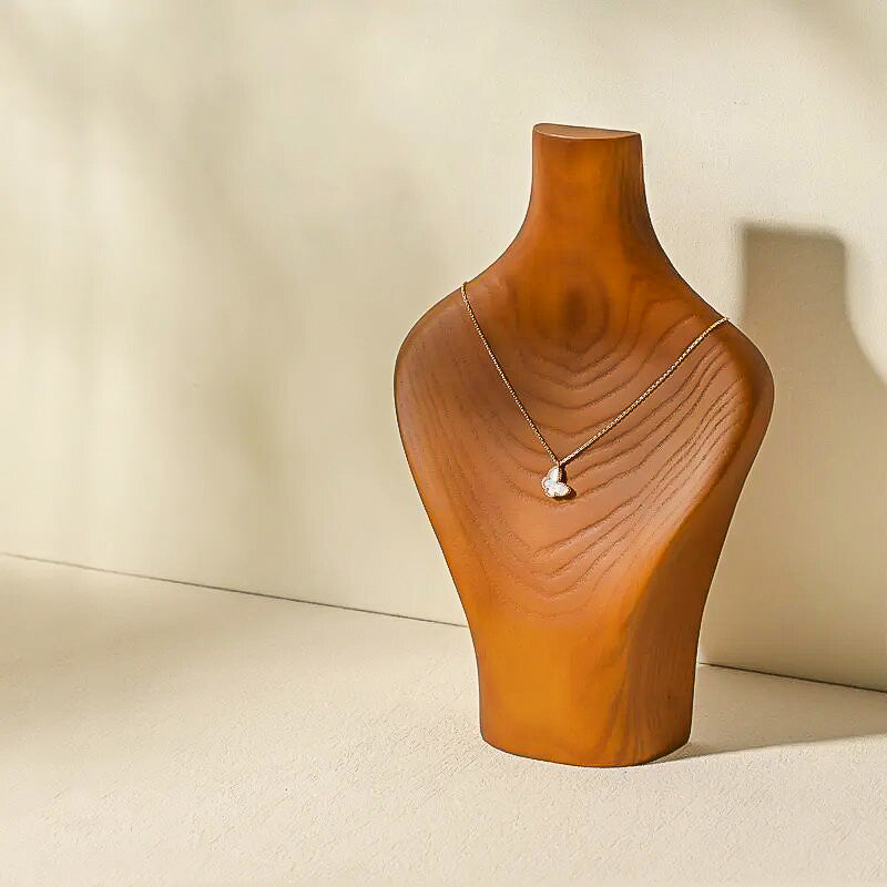 Mannequin Porte-Collier en Bois