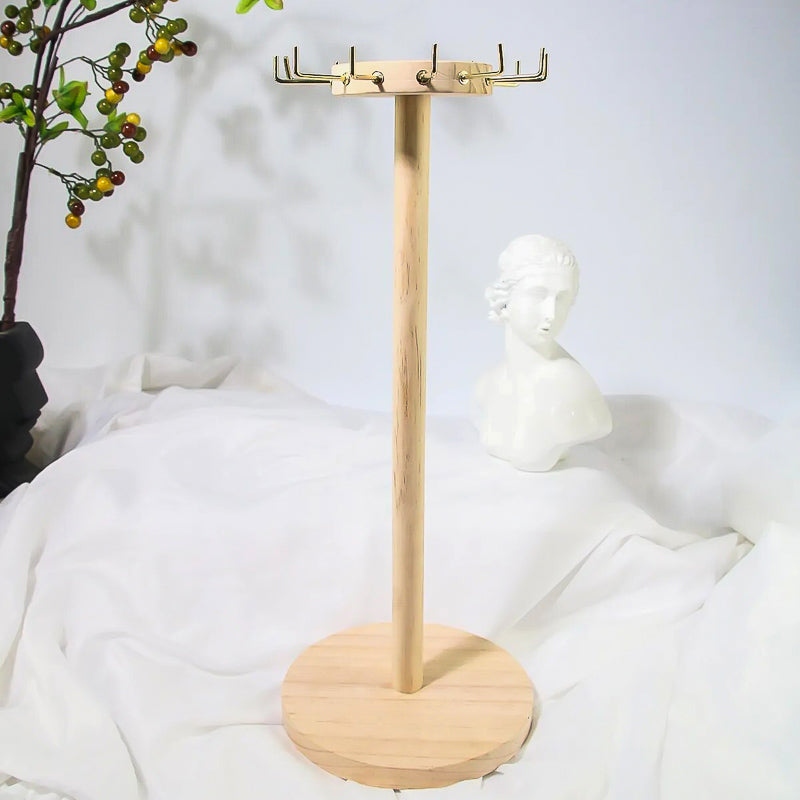 Organisateur de Bijoux en Bois Clair