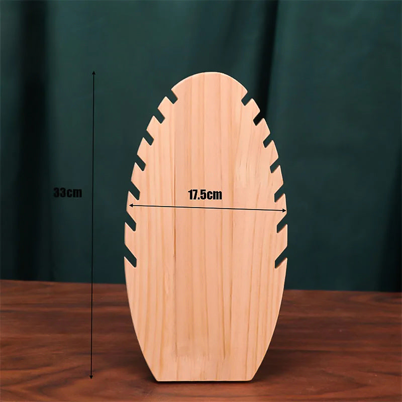 Présentoir à Colliers en Bois grand modèle