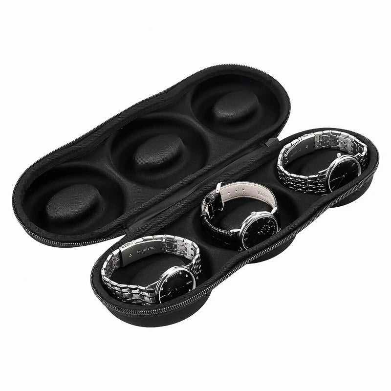 Modèle 3 logements de l'Étui portable de Voyage pour Montres