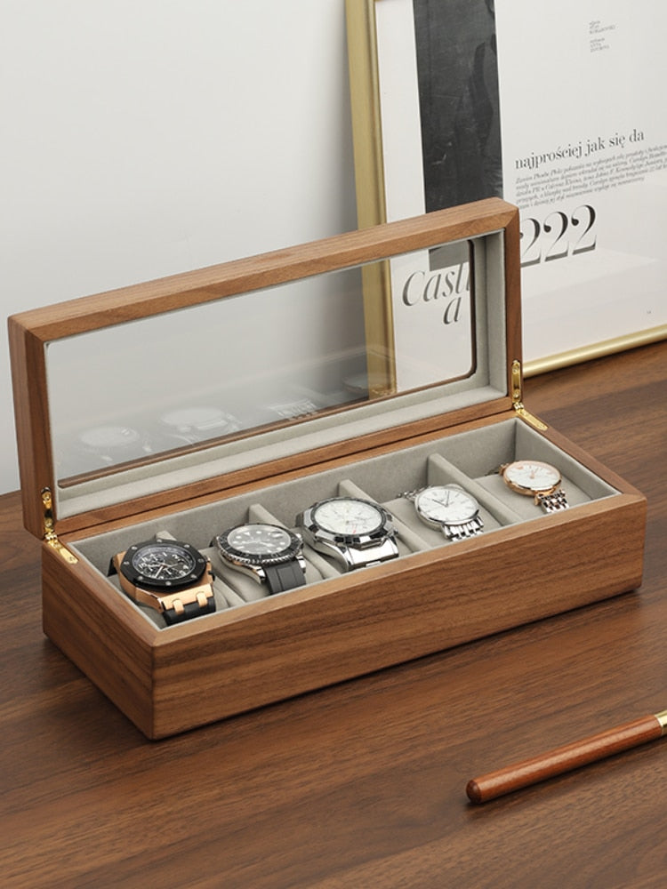 Boîte à Montres de Luxe de la Salle Des Coffres
